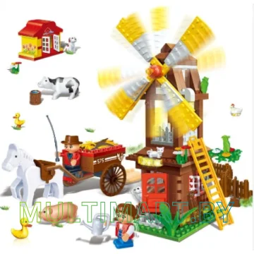 Конструктор BanBao Farm 8575 Ветряная мельница картинка 2
